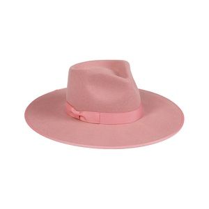 Lack Of Color pink stiff fedora hat